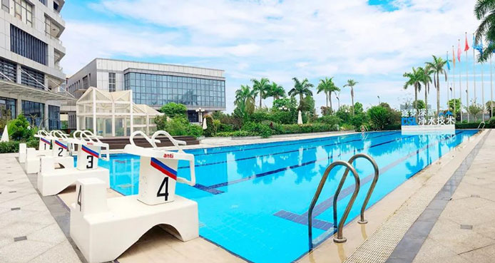 游泳池水处理,深蓝一号消毒剂,AFM滤料,游泳池升级改造,游泳池维护管理